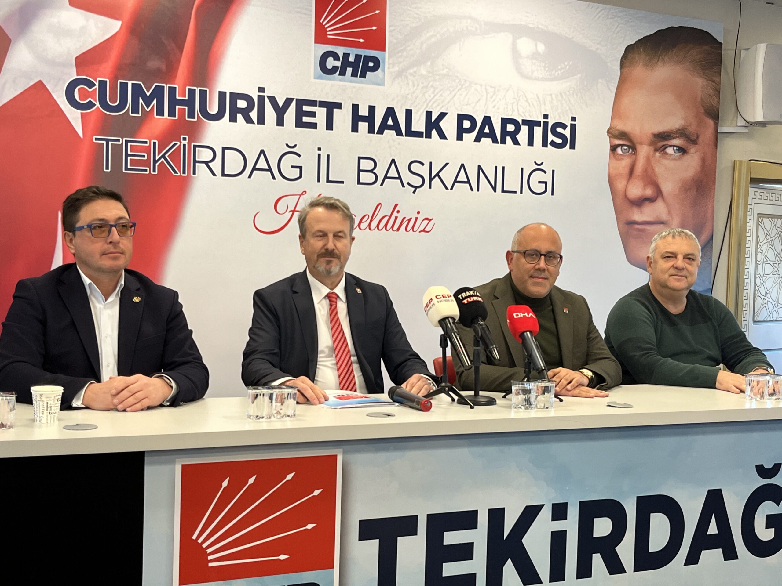 CHP’Lİ BOŞNAK TEKİRDAĞ BÜYÜKŞEHİR BELEDİYE BAŞKAN ADAY ADAYLIĞINI AÇIKLADI