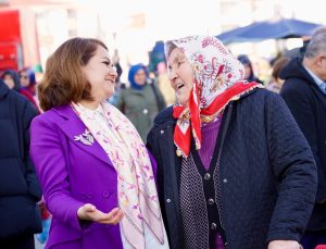 ERGENE CUMHURİYET MAHALLESİ’NDE HALK PAZARI KURULDU