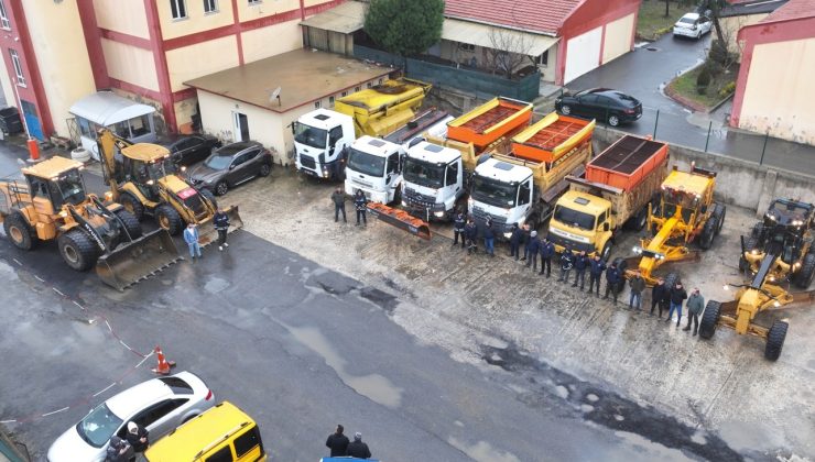 KIŞ TEDBİRLERİMİZİ ALDIK