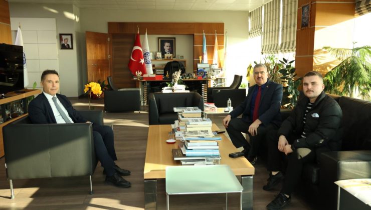NKÜ Rektörüne Ziyaret