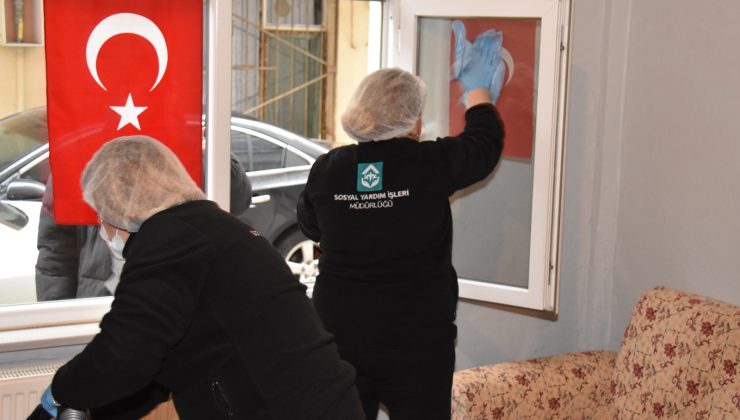 Süleymanpaşa Belediyesi Evde Bakım ve Temizlik Hizmetine Devam Ediyor