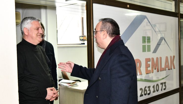 Vali Soytürk ve eşi Nurdan Soytürk Hanımefendi Esnaf Ziyaretinde Bulundu 