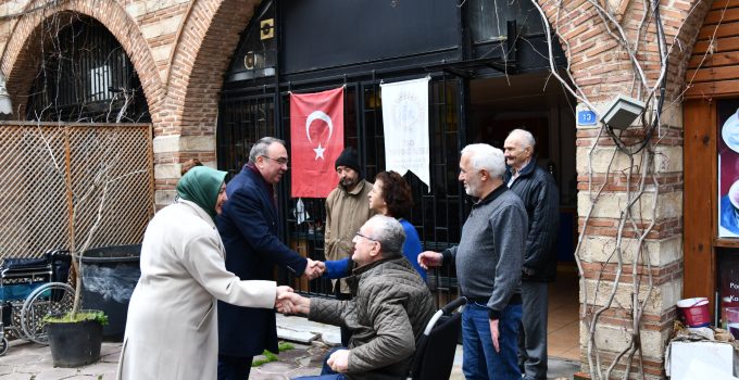 Vali Soytürk ve eşi Nurdan Soytürk Hanımefendi Türkiye Sakatlar Derneği Tekirdağ Şubesi’ni Ziyaret Etti