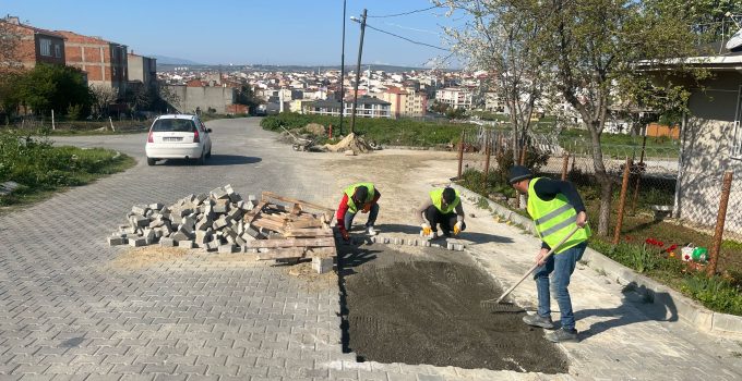 Süleymanpaşa Belediyesi Yol Çalışmalarına Hız Verdi