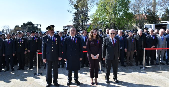 Türk Polis Teşkilatının Kuruluş Yıldönümü Münasebetiyle Çelenk Sunma Töreni Düzenlendi